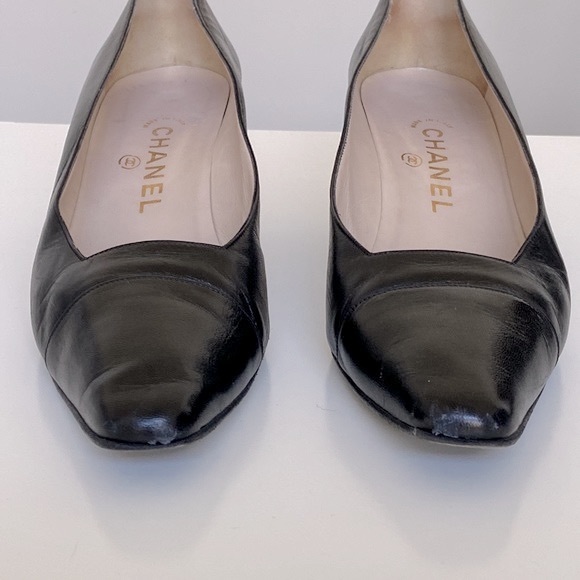 Chanel Vintage Lambskin Pumps - Picture 6 of 6